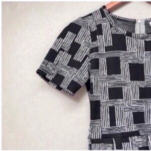 LuLaRoe Amelia Dress Black Gray